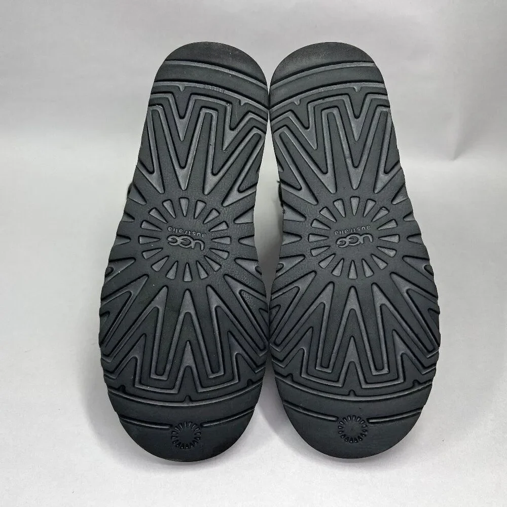UGG Women's Size 6 Classic Short Black Sequin‎ Winter Boots